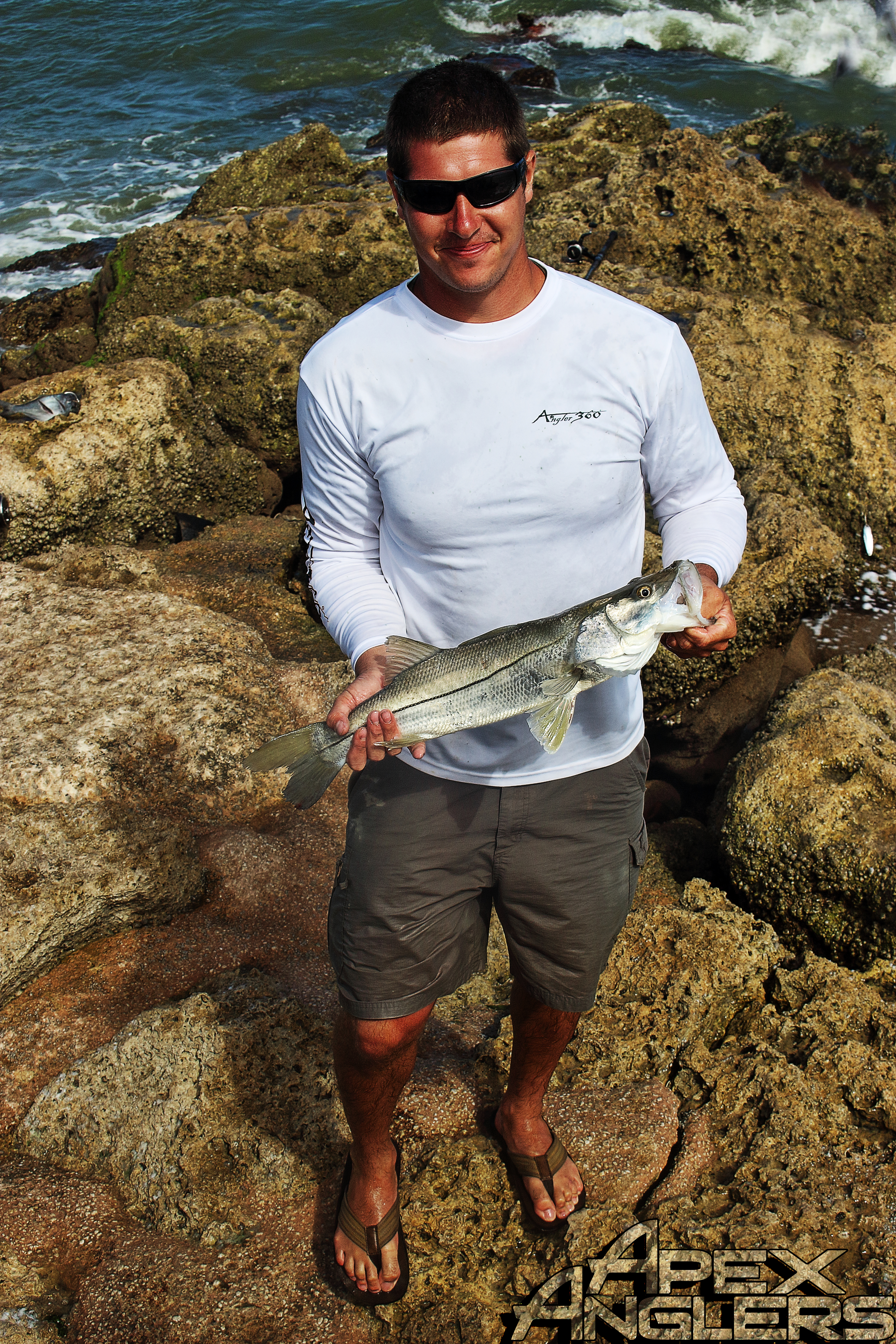 Jake Gruse with a Snook.